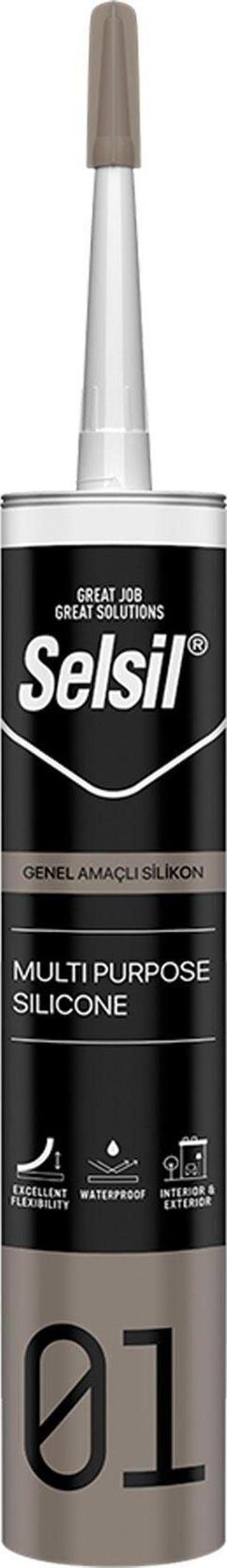 Genel Amaçlı Şeffaf Silikon 280Gr (1.Kalite)