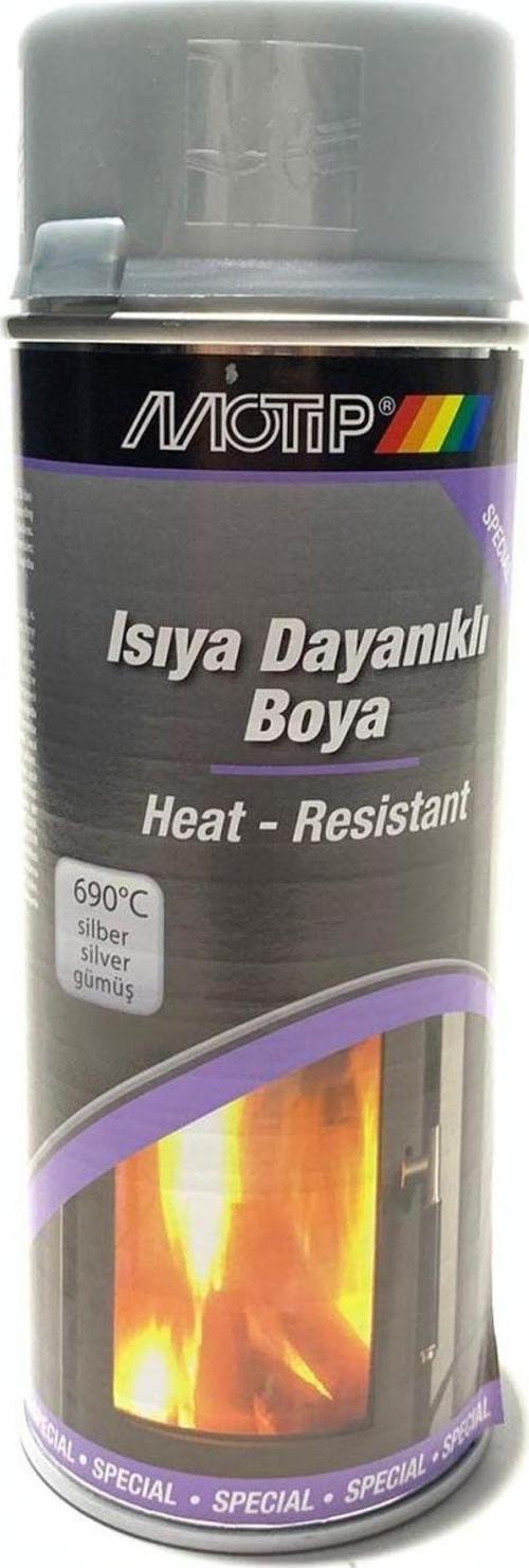 Isıya Dayanıklı Sprey Boya Gümüş 690 C