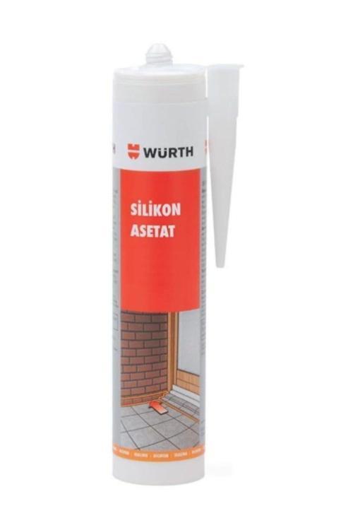 Şeffaf Silikon 310Ml Asetat Genel Amaçlı Kokusuz Silikon Sızdırmaz Izolasyon