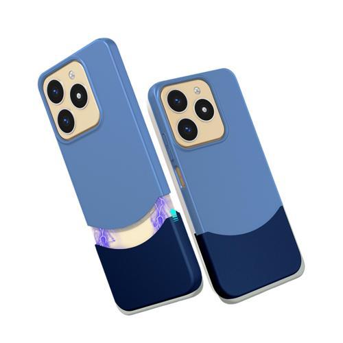 Realme Note 60 Uyumlu Çift Katmanlı Mıknatıslı İnce Slim Kapak