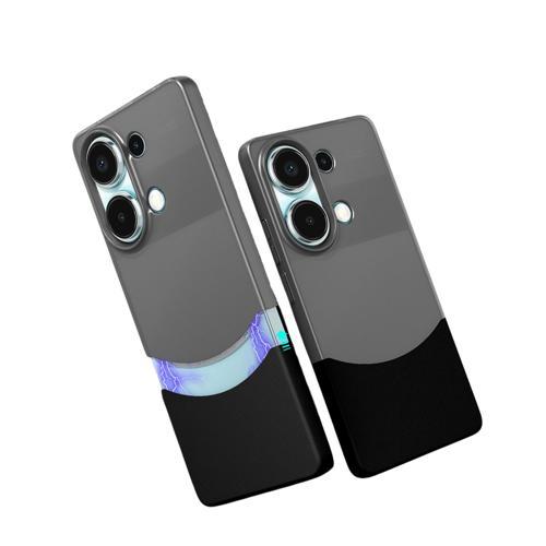 Xiaomi Redmi Note 13 Pro 4G Uyumlu Çift Katmanlı Mıknatıslı İnce Slim Kapak