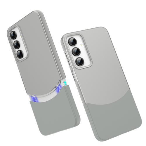 Samsung Galaxy A15 Uyumlu Çift Katmanlı Mıknatıslı İnce Slim Kapak