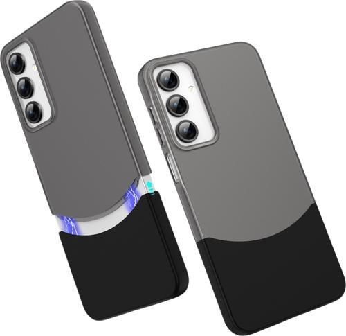 Samsung Galaxy A25 Uyumlu Çift Katmanlı Mıknatıslı İnce Slim Kapak