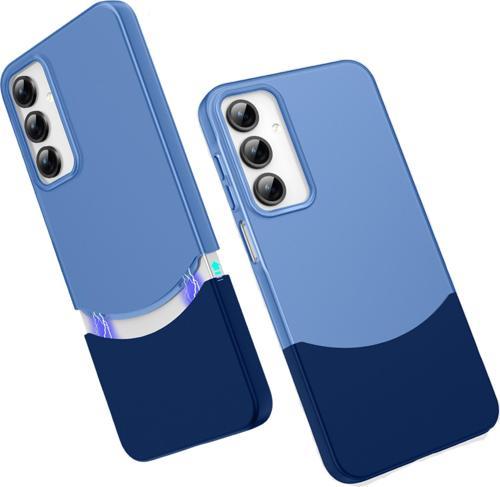 Samsung Galaxy A25 Uyumlu Çift Katmanlı Mıknatıslı İnce Slim Kapak