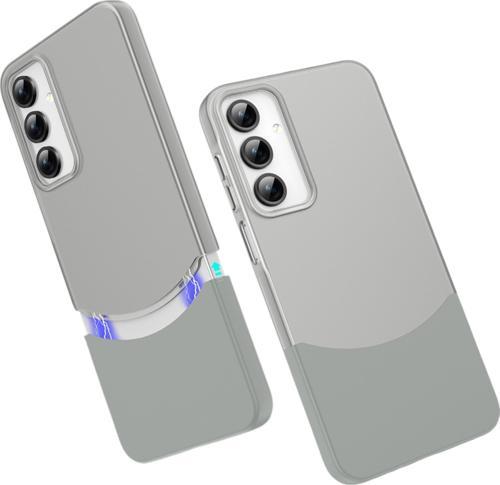 Samsung Galaxy A25 Uyumlu Çift Katmanlı Mıknatıslı İnce Slim Kapak