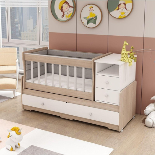 Sahra 059 3 Kapaklı Dolap Beyaz