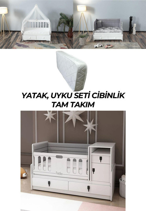 Ms 290 Büyüyebilen Cibinlikli Masal Beşik