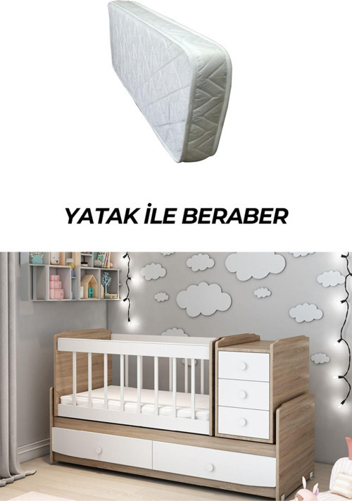 Rose 3 Çekmeceli Şifonyer