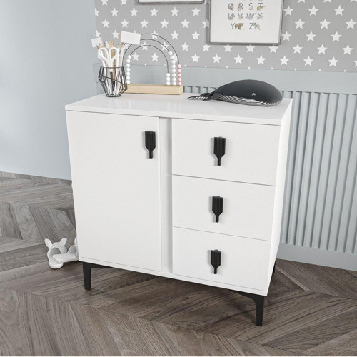 Swing 2 Çekmeceli Mdf Çıtalı Beşik (60X120)