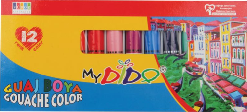 MY54 MYDİDO GUAJ BOYA 12 RENKx9ml