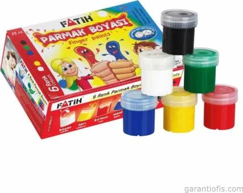 50021 Parmak Boyası (6 lı Paket)