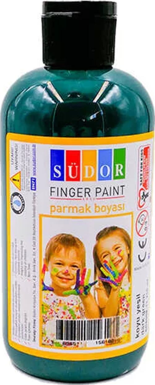 Parmak Boyası 250 ml Koyu Yeşil