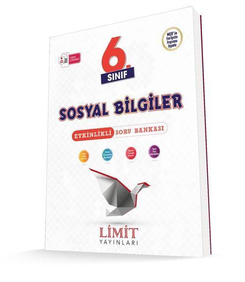 Limit 2026 6. Sınıf Sosyal Bilgiler Etkinlikli Soru Bankası Güncel Müfredat