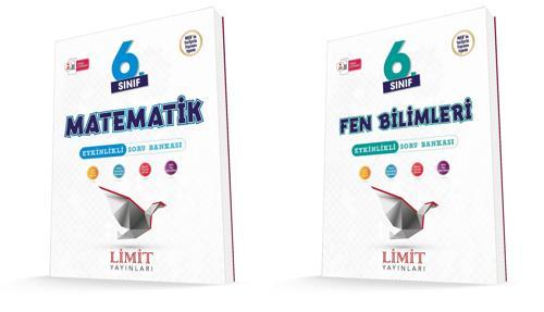Limit 2026 6. Sınıf Matematik + Fen Bilimleri Soru Bankası Seti 2 Kitap Güncel Müfredat
