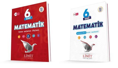 Limit 2026 6. Sınıf Matematik Konu Anlatım + Soru Bankası Seti 2 Kitap Güncel Müfredat
