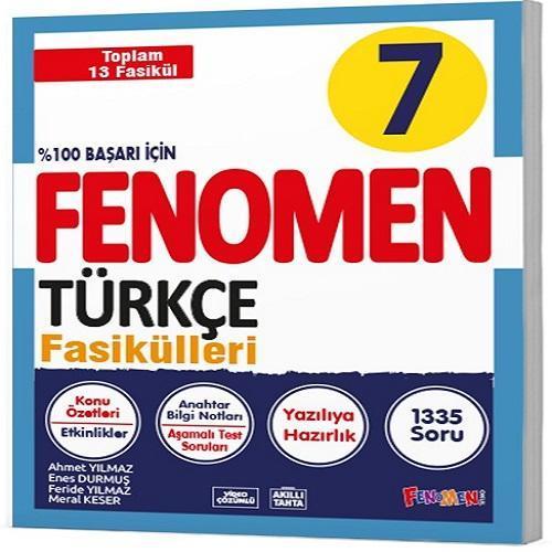 Fenomen Okul 2024 7. Sınıf Türkçe Fasikül Seti