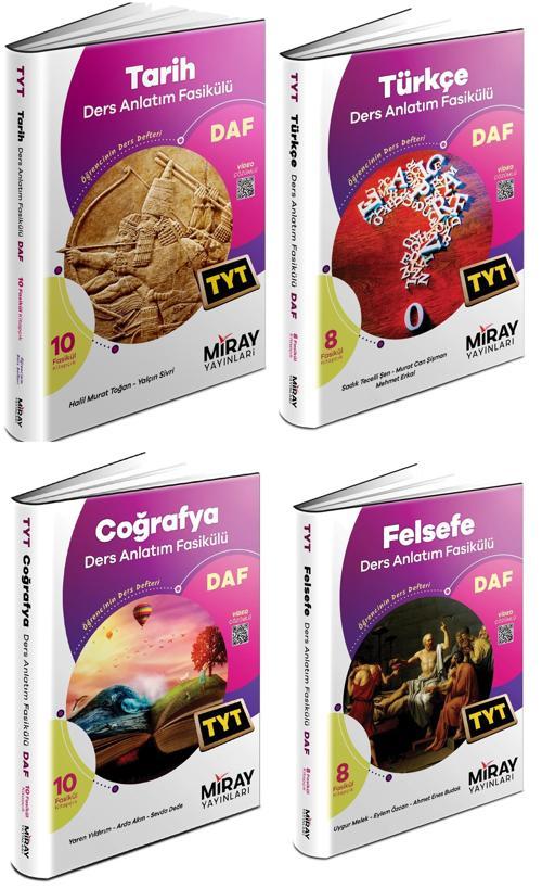 Miray 2025 Tyt Sözel Ders Anlatım Fasikülleri Seti 6 Kitap
