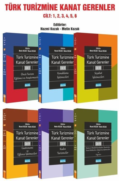 Türk Turizmine Kanat Gerenler 6 Cilt Takım