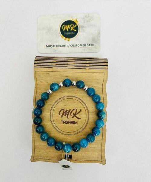 GERÇEK APATİT TAŞI BİLEKLİK MK.001.017