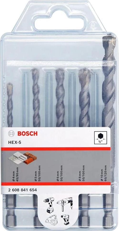 Hex-5 Beton Delme Ucu 4,5,6,8,10