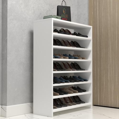 ayakkabılık konevi mat beyaz suntalam 110*080*30 yimisekiz çift ayakkabı kapasitesi arkalıksız