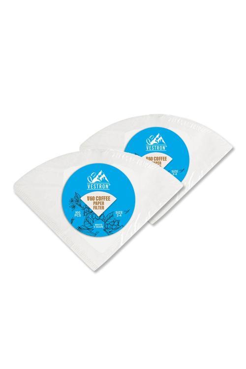 V60 Filtre Kağıdı Eko Set (2*100 Adet) Vcw