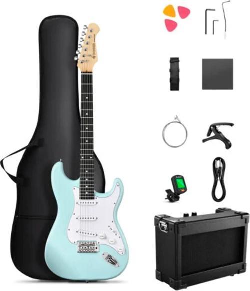 DST-80 ST Elektro Gitar Seti (Surf Green)