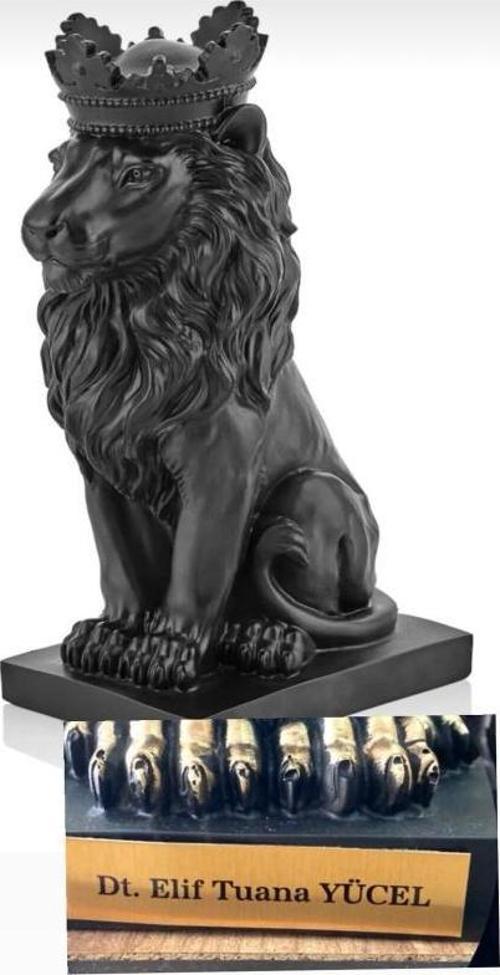 Aslan Kral Biblo Kişye Özel, İsim Veya Marka Yazılır