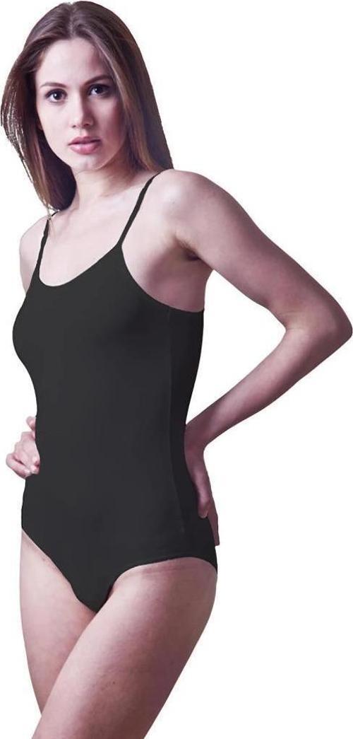 3 Adet Dono Bayan Likralı İp Askılı Çıtçıtlı Body 2310