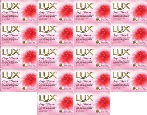 Lux Sabun 80GR Soft Touch (Yumuşak Dokunuş) (18 Li Set)