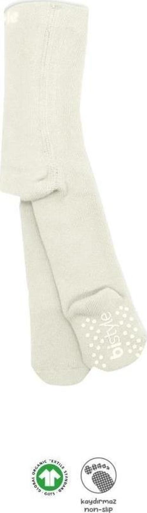 Nessiworld Bistyle Kaymaz Basic Külotlu Çorap 50501 Ekru