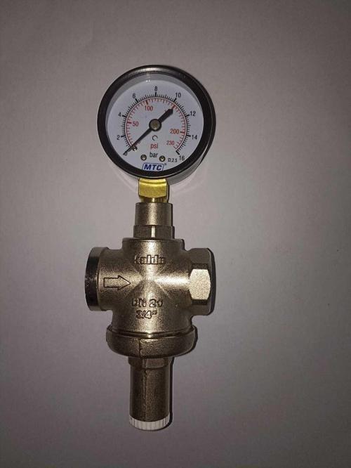 Basınç Düşürücü Regülatörü 3/4 Rekorsuz Manometreli Teflon Bant Hediyeli