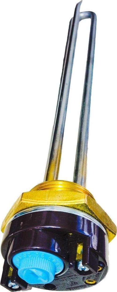 30 Cm 2000 W Krom Rezistans Ve Termostat 1 1 4" Çap Güneş Enerji Sistemi 42,20 Mm Çap