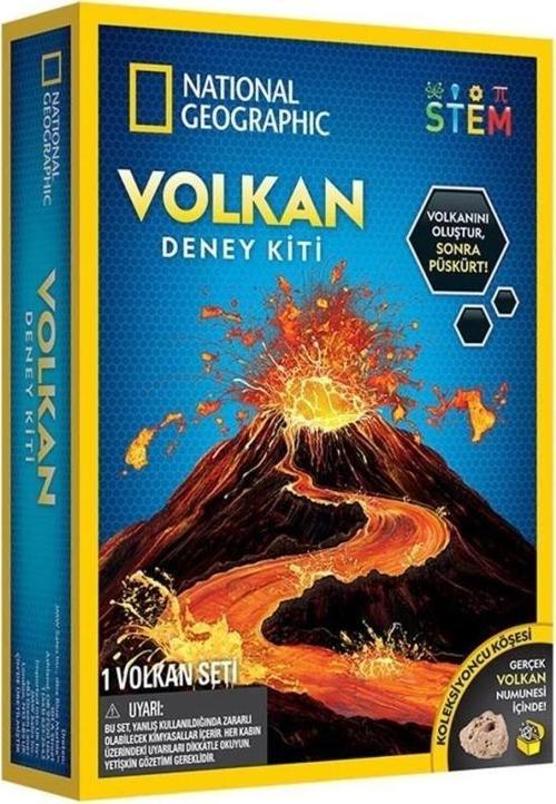Nessiworld NAT02002 National Geographic Volkan Deney Kiti - TRVOLCANO2 +8 yaş