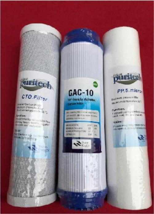 3 Lü Ön Filtre Seti Çift Karbonlu Ro Su Arıtma Cihazı Için