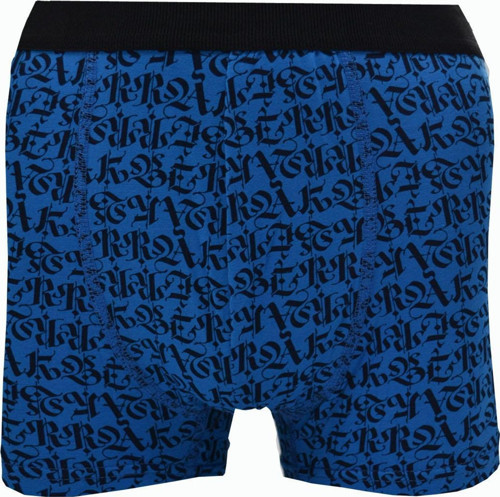 Erkek Desenli Likralı Penye 6 lı Boxer Berrak-4480