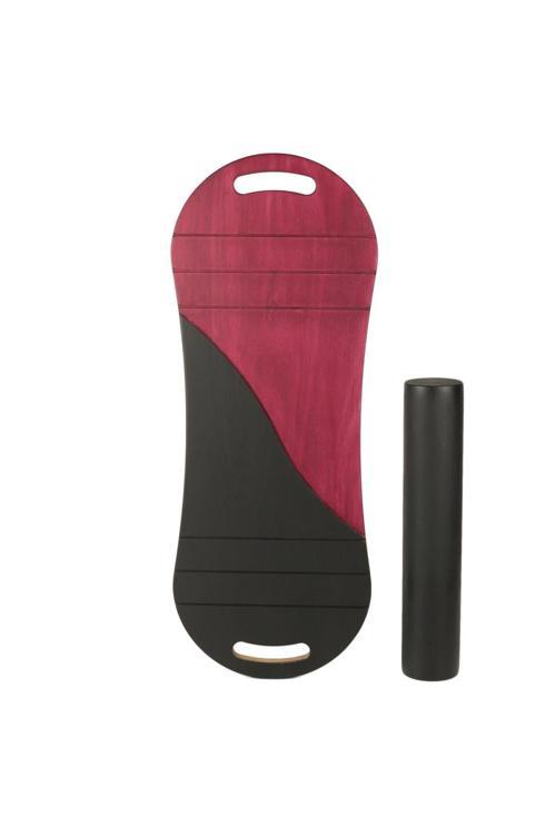 Siyah/Kırmızı Denge Tahtası – Sörf Eğitim Tahtası – Kaykay Eğitim Tahtası – Balance Board – Roller