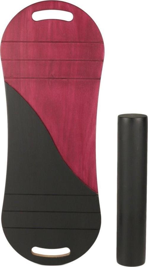 Siyah/Kırmızı Denge Tahtası – Sörf Eğitim Tahtası – Kaykay Eğitim Tahtası – Balance Board – Roller