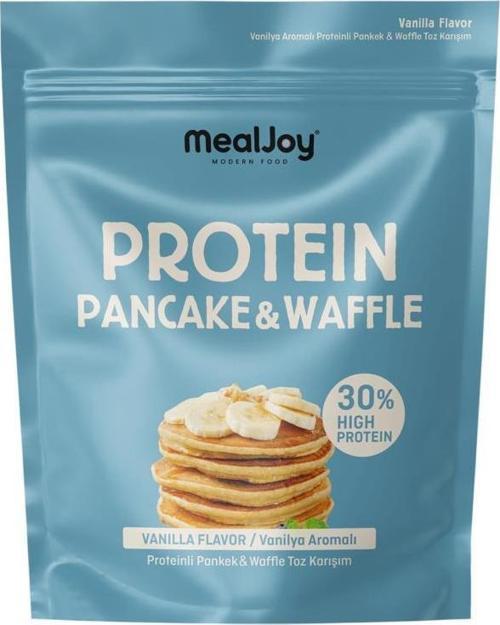 Mealjoy Protein PANCAKE & WAFFLE 600 gr Yüksek Proteinli Vanilya Aromalı