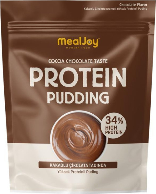 Bigjoy Sports Mealjoy Protein Puding 500 gr Yüksek Proteinli Kakaolu ve Çikolata Tadında