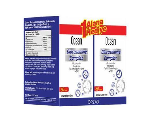 Ocean Glukozamin Kompleks 60 Tablet 1 Alana 1 Bedava