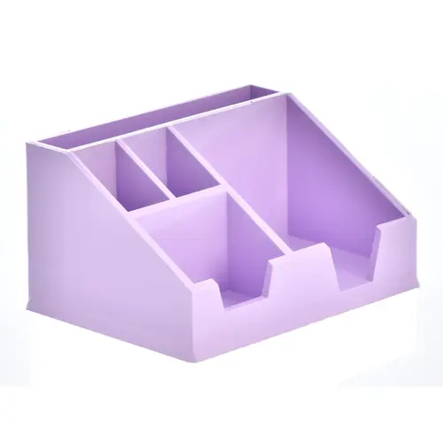 Masa Seti Kalemlik Organizer Pastel Mor KLM 208