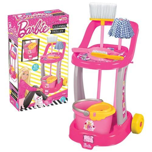 Oyuncak Barbie Temizlik Arabası 01970