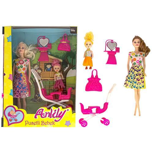 Oydaş Anlily Oyuncak Kutuda Pusetli Bebek 04-02405