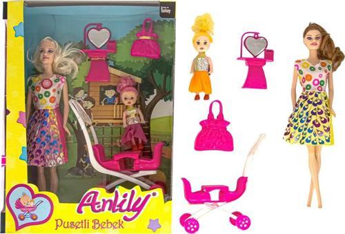 Oydaş Anlily Oyuncak Kutuda Pusetli Bebek 04-02405