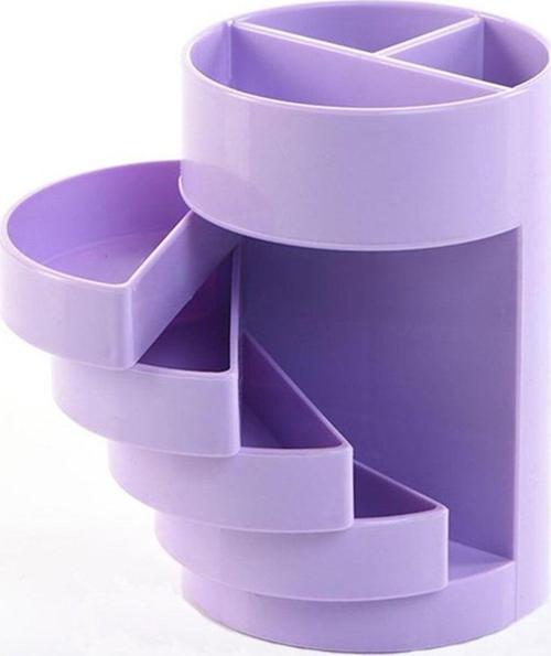 Masa Üstü Organizer Kalemlik Pastel Mor Klm205