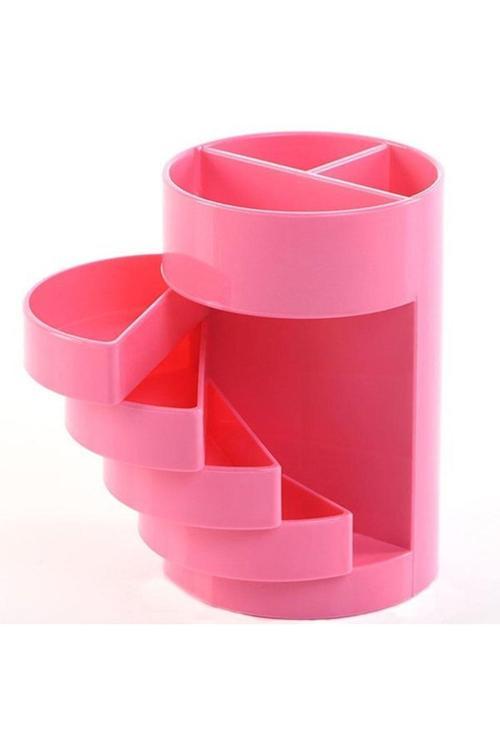 Masa Üstü Organizer Kalemlik Pastel Pembe Klm205