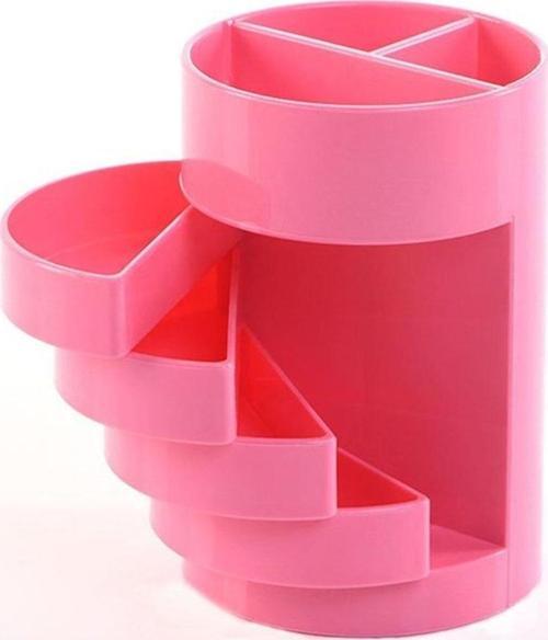 Masa Üstü Organizer Kalemlik Pastel Pembe Klm205
