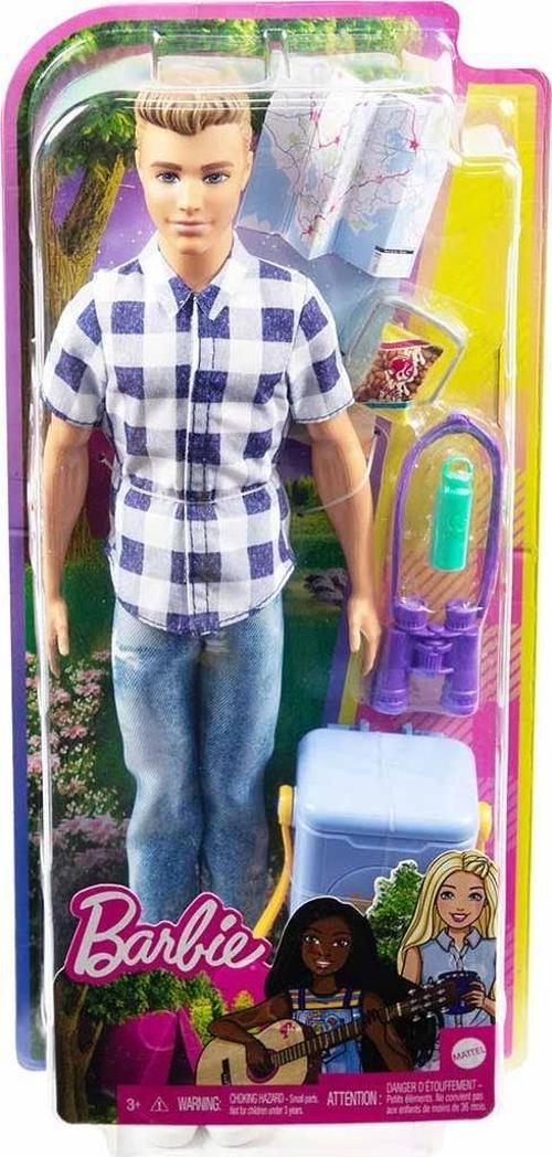 Oyuncak Barbie Ken Kampa Gidiyor Oyun Seti HHR66