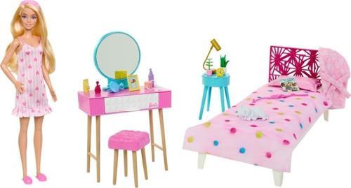 Oyuncak Barbie'nin Yatak Odası Oyun Seti hpt55